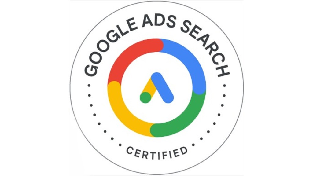 Google Search Ad Certification Logo